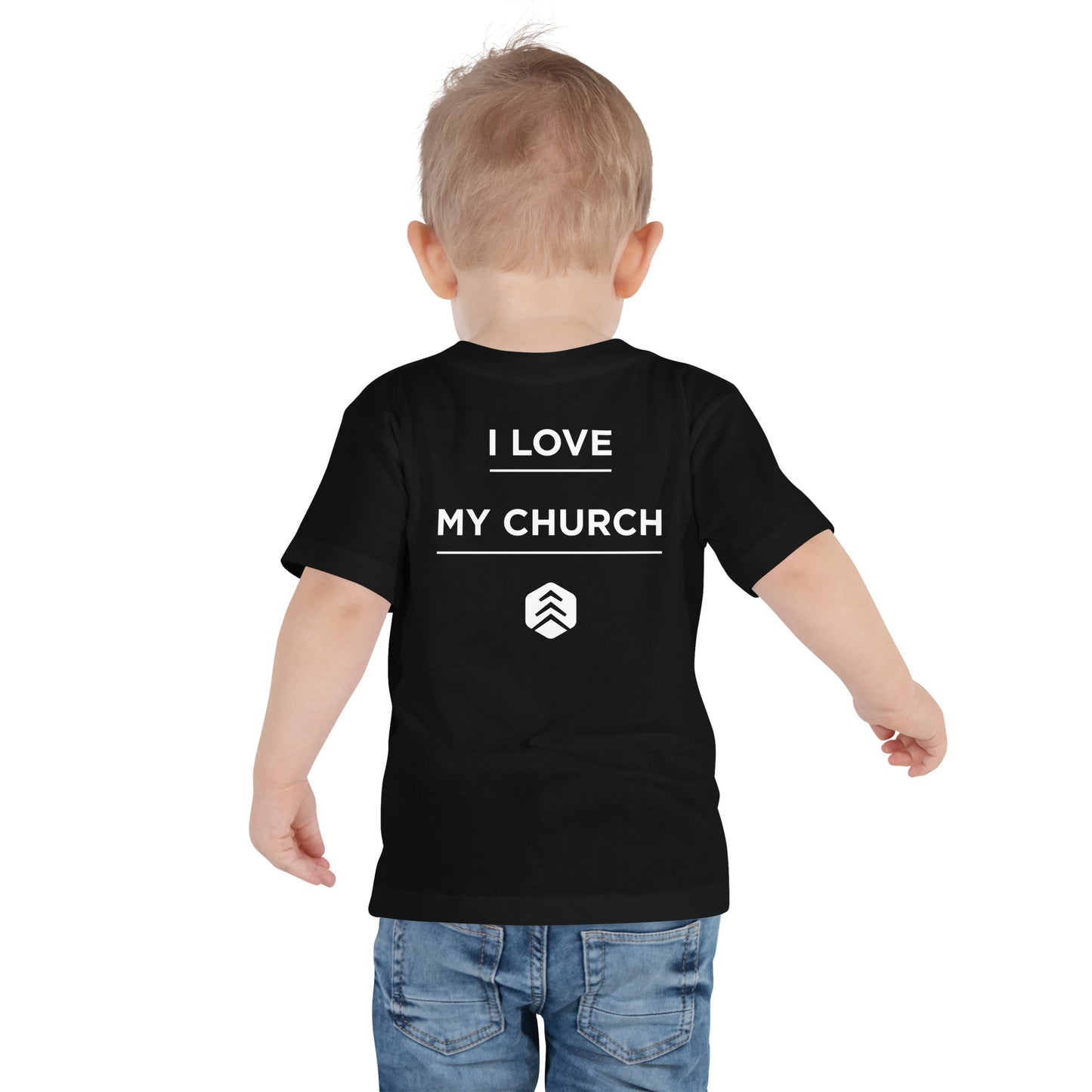 I Love My Church - Toddler Short Sleeve Tee