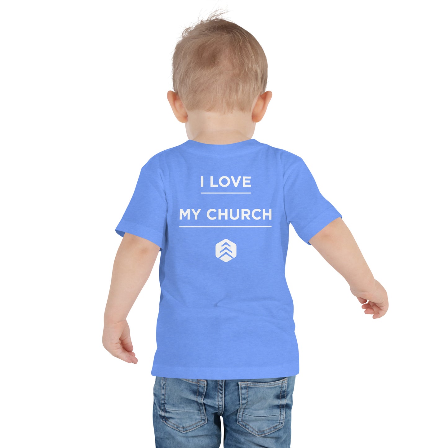 I Love My Church - Toddler Short Sleeve Tee