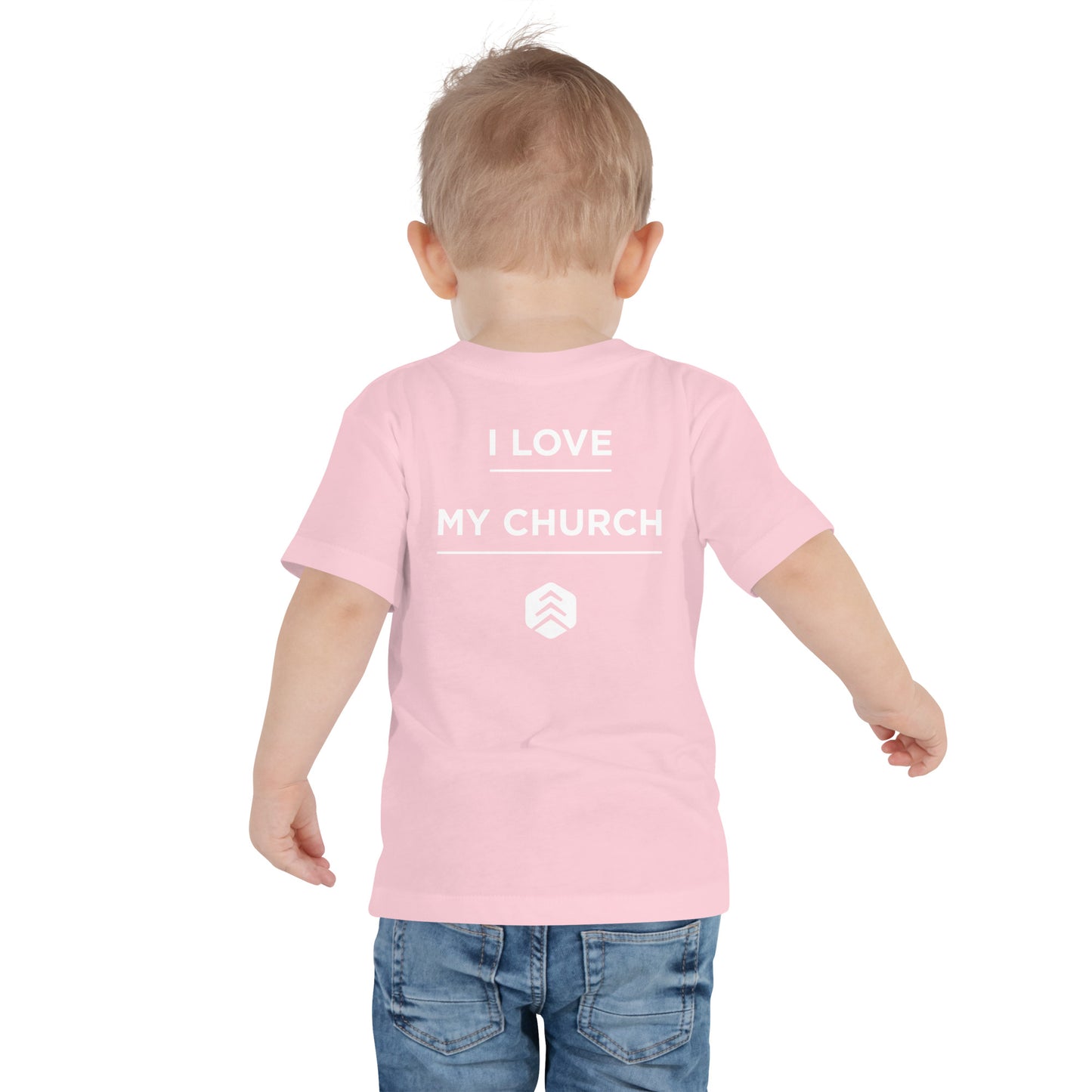 I Love My Church - Toddler Short Sleeve Tee